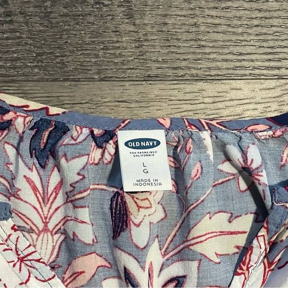 ⭐️4 for $10⭐️Paisley Floral Flowy Long Sleeve Blouse. - Picture 8 of 9